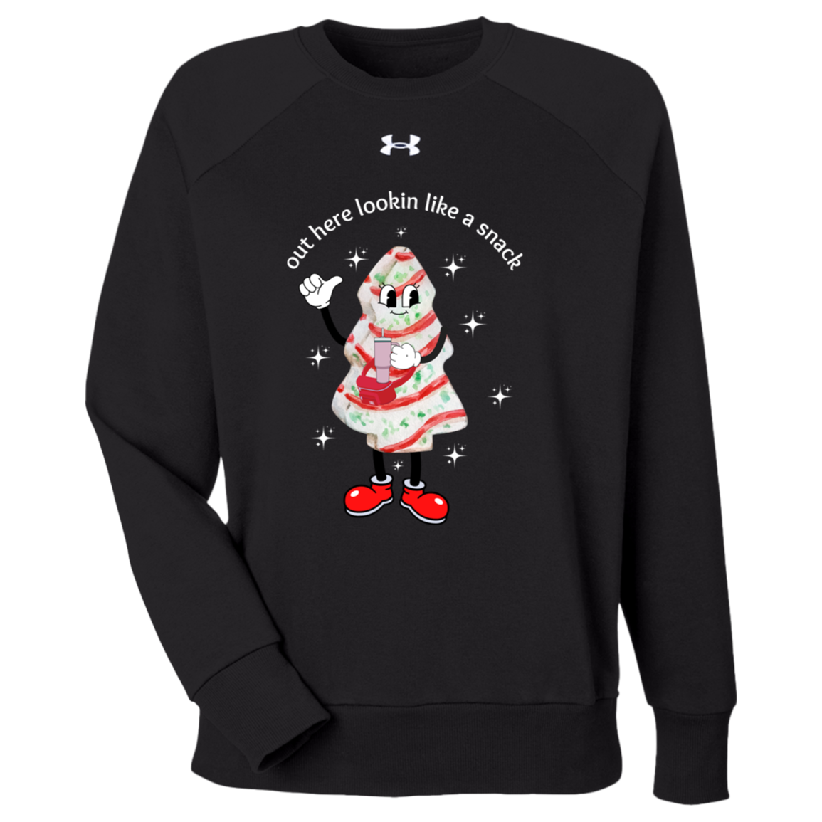 1379508 Under Armour Womens Rival Fleece Sweatshirt