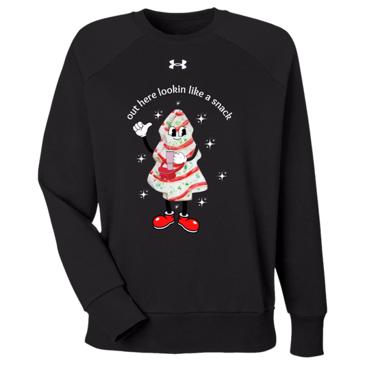 1379508 Under Armour Womens Rival Fleece Sweatshirt