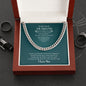 To My Future Husband | Cuban Link Chain