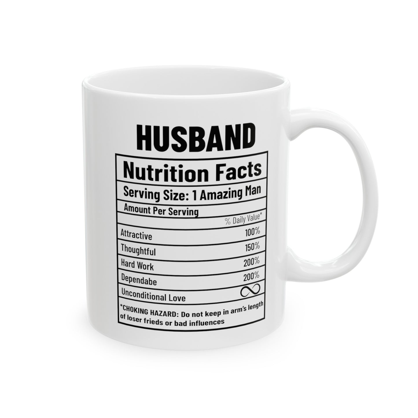 To My Husband | Ceramic Mug, (11oz, 15oz)