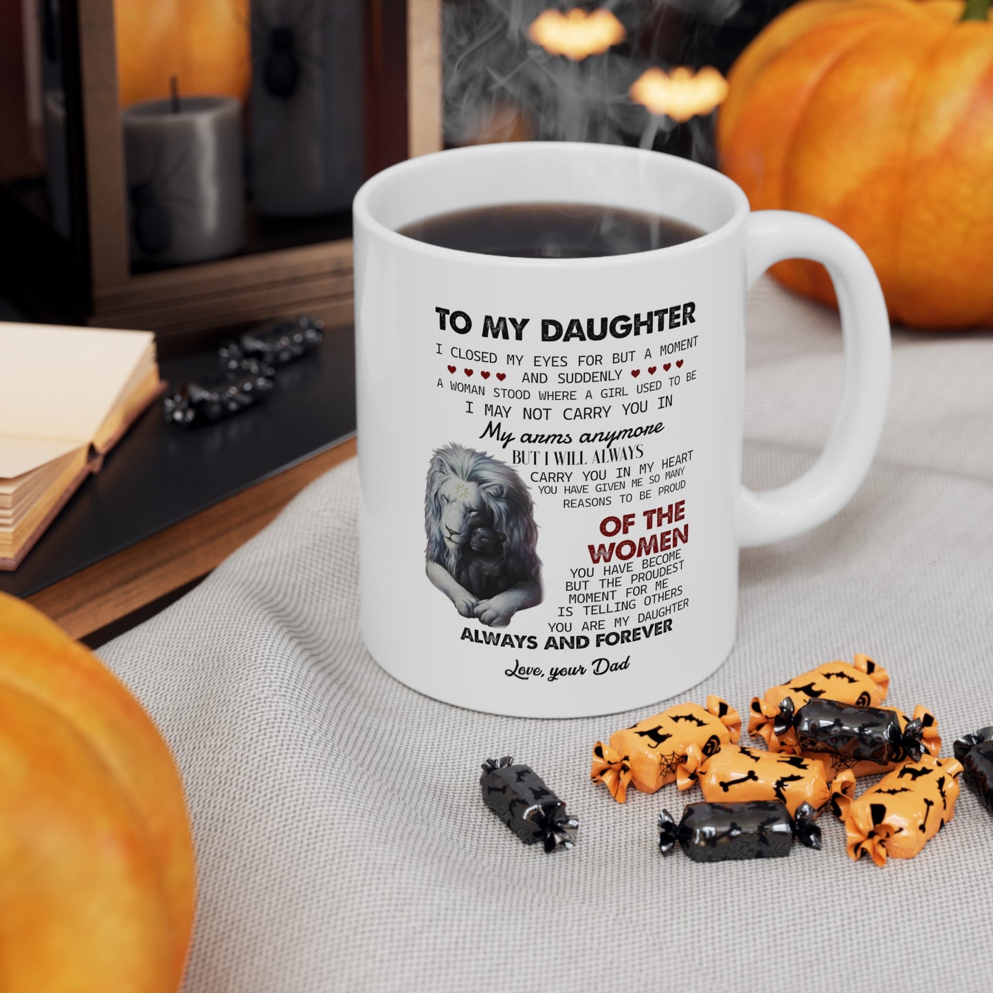 To My Daughter | Ceramic Mug, (11oz, 15oz)