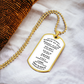 NAME TAG PRAYER OF  WHOLE ARMOR