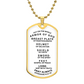 NAME TAG PRAYER OF  WHOLE ARMOR