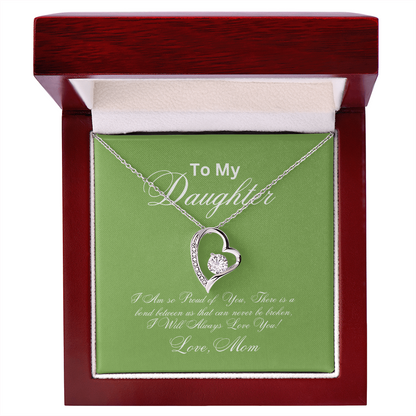 To My Daughter from Mom For ever love