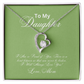 To My Daughter from Mom For ever love