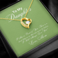 To My Daughter from Mom For ever love